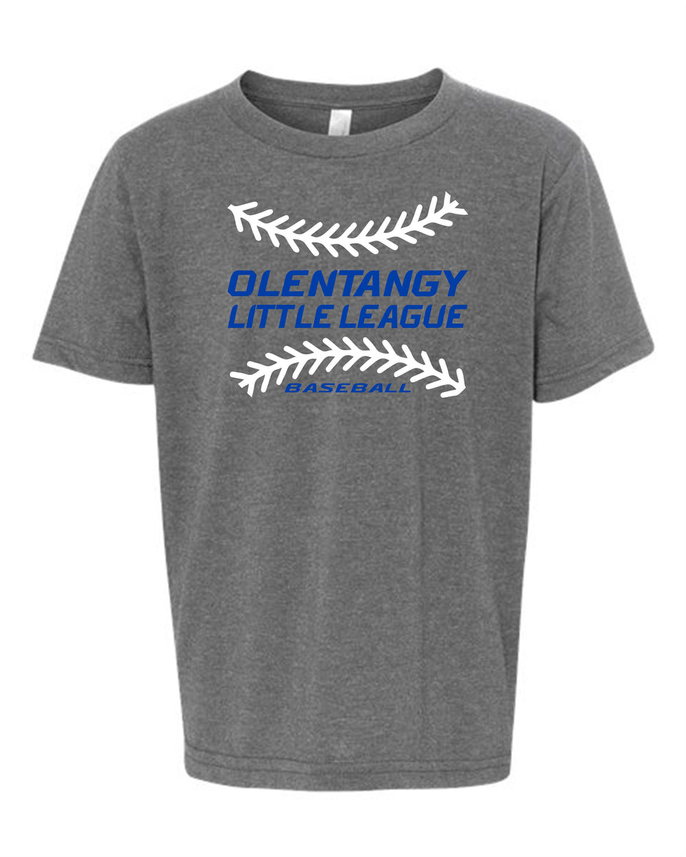 YOUTH Olentangy Little League Baseball TShirt Boxcar Boutique