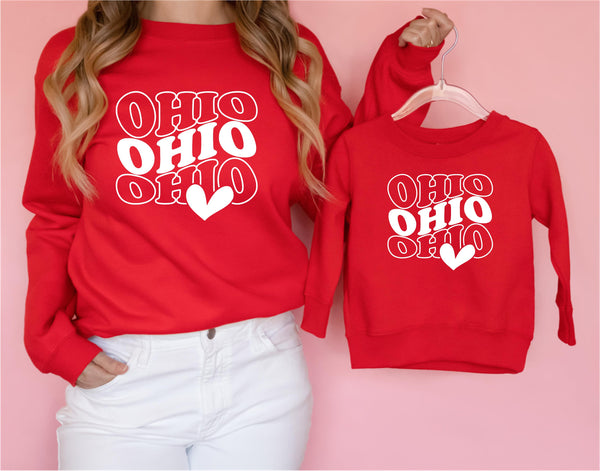 Ohio ❤️ Sweatshirt