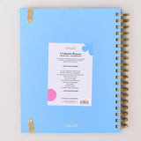 Large 17-Month Academic Planner, Good Things Ahead - Blue
