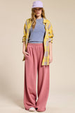 Wide Leg Cotton Jogger Sweatpants