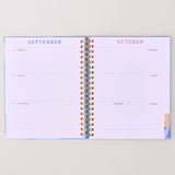 Large 17-Month Academic Planner, Good Things Ahead - Blue