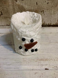 Snowman Flame LED Candle