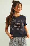 Sunday Brunch Embroidered Top