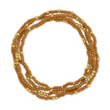 Solid Color 2mm Seed Bead Bracelets
