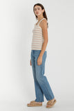 RIBBED MULTI STRIPED TANK