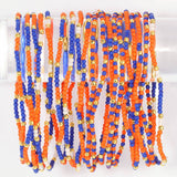 Stretch Seed Bead GAME DAY Bracelets Multi (more colors)