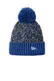 New Era Cubs Script Pom Beanie