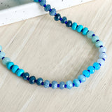 Ocean Gemstone Candy Necklace