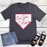 Baseball See You at Home Graphic Tee