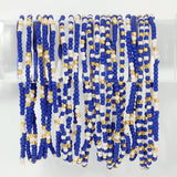 Stretch Seed Bead GAME DAY Bracelets Multi (more colors)