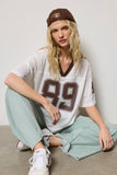 Wide Leg Cotton Jogger Sweatpants