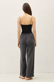 Breezy Charcoal Wide Leg Pants