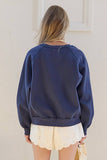 Berlin Embroidered Patchwork Crew