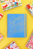 Large 17-Month Academic Planner, Good Things Ahead - Blue