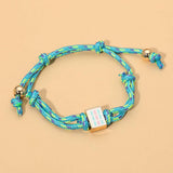 Mahjong Tile Charm Bracelet