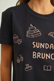 Sunday Brunch Embroidered Top