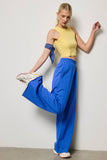 Wide Leg Cotton Jogger Sweatpants