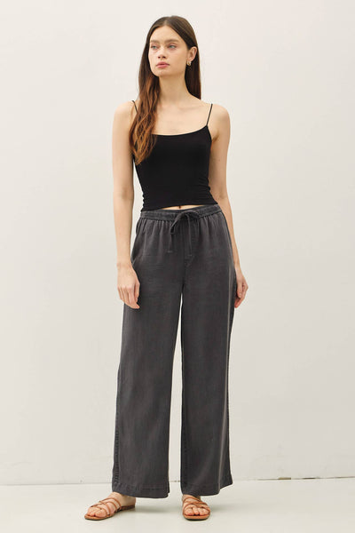 Breezy Charcoal Wide Leg Pants – Boxcar Boutique