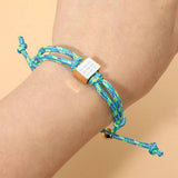 Mahjong Tile Charm Bracelet