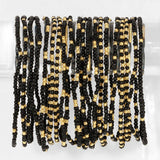 Stretch Seed Bead Solid Game Day Bracelets