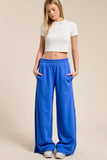 Wide Leg Cotton Jogger Sweatpants