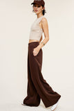 Wide Leg Cotton Jogger Sweatpants
