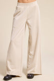 Wide Leg Cotton Jogger Sweatpants