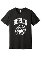 Unisex Berlin Claw Black T-Shirt