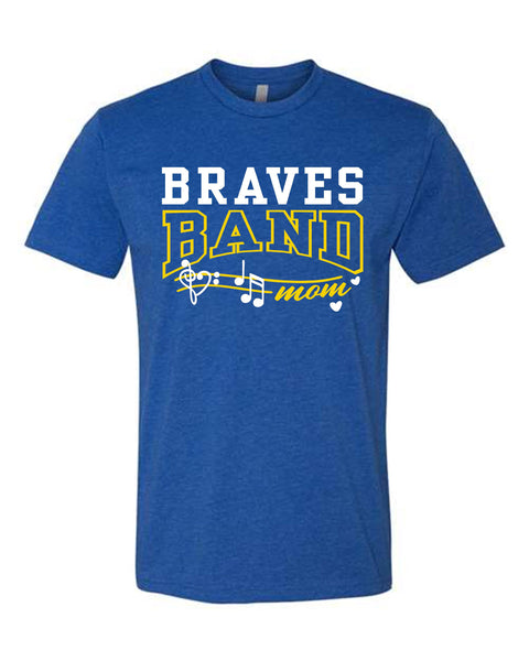 Braves Band Mom T-Shirt (more colors)