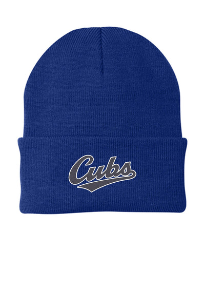 Cubs Script Beanie