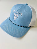 Berlin Bear Puff Rope Columbia Blue Trucker