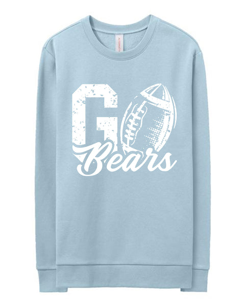 Go Bears Football Unisex Cozy Fleece