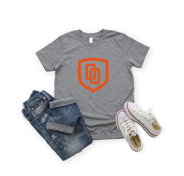 Orange Soccer Unisex T-Shirt (adult & youth)