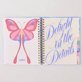 Large 17-Month Academic Planner, Good Things Ahead - Blue