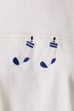 GAMEDAY Football Embroidered Top