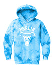 Sky Blue Berlin Tie Dye Hoodie (Adult & Youth)