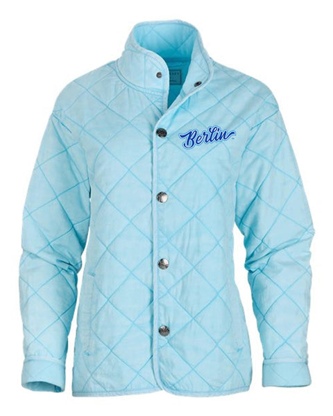 Women's Embroidered Berlin Quilted Jacket