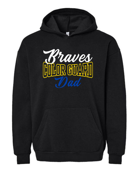 Braves Color Guard Dad Hoodie