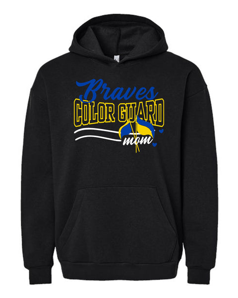 Braves Color Guard Mom Hoodie