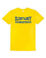 Bright Gold Olentangy Braves Unisex T