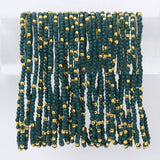 Solid Color 2mm Seed Bead Bracelets