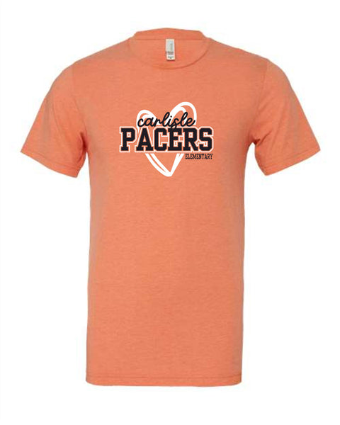 Carlisle Pacers Orange Heather Unisex T-Shirt