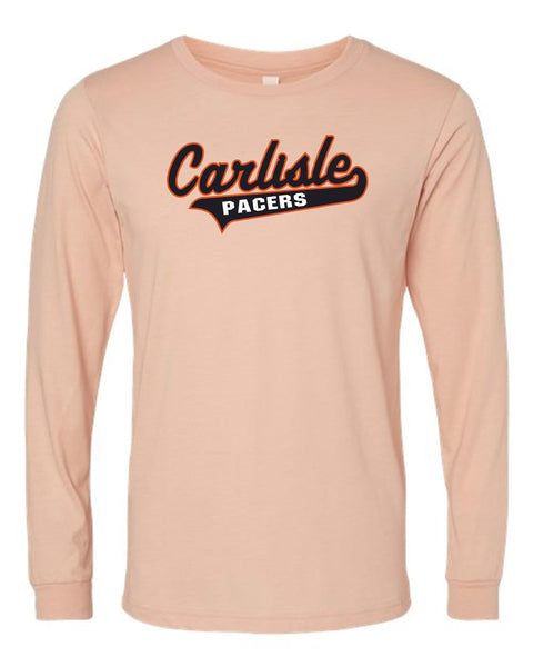 Carlisle Pacers Script Long Sleeve T-Shirt (more colors)