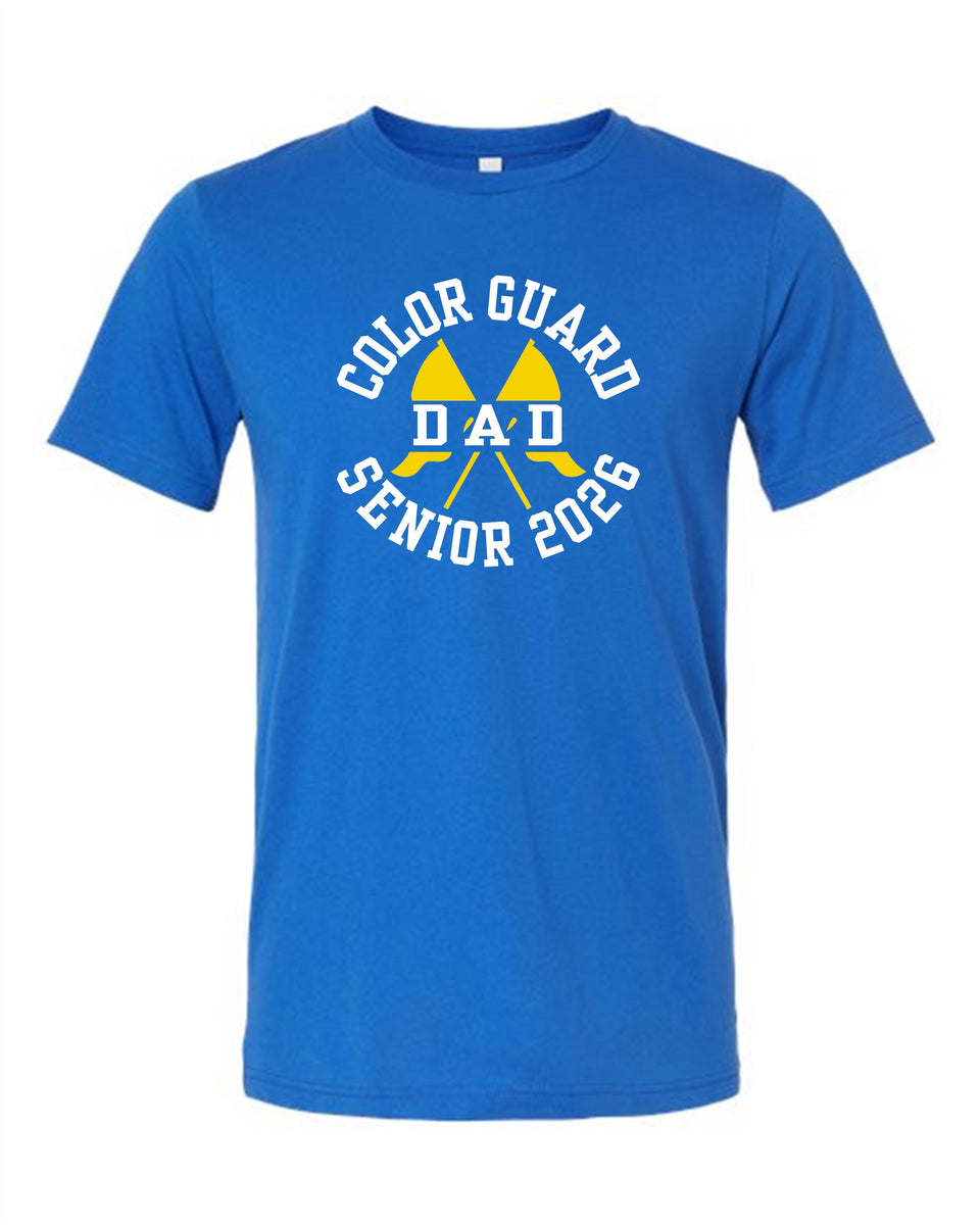 Senior Color Guard Dad T-Shirt – Boxcar Boutique