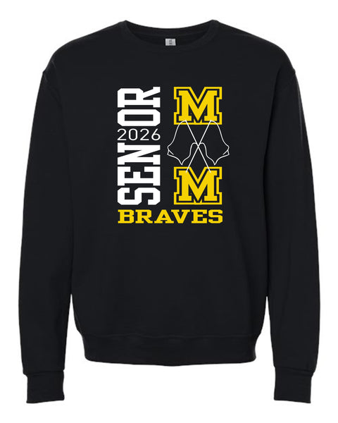 Senior Color Guard Mom Crewneck Fleece