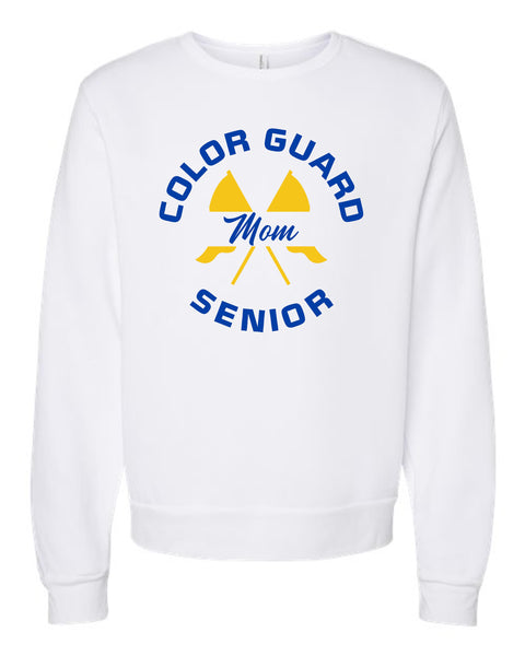 Color Guard Mom Fleece Crewneck