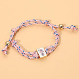 Mahjong Tile Charm Bracelet