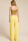 Wide Leg Cotton Jogger Sweatpants