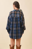 Navy Plaid Flannel