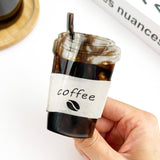 Coffee Cup Shaped Hair Claw Clip